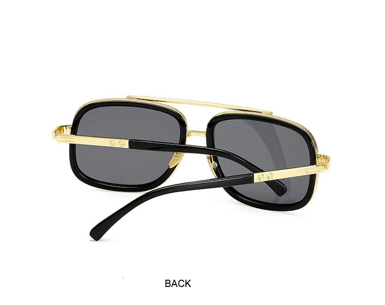 Classic Oversized Flat Top Sunglasses