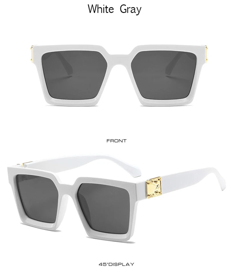 Luxury Retro Designer Sunglasses