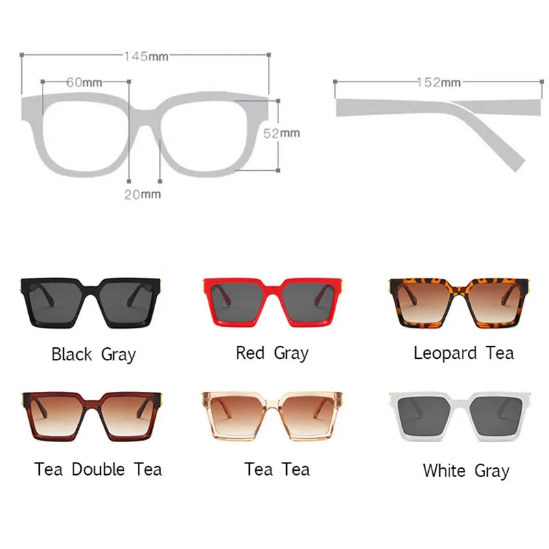 Luxury Retro Designer Sunglasses