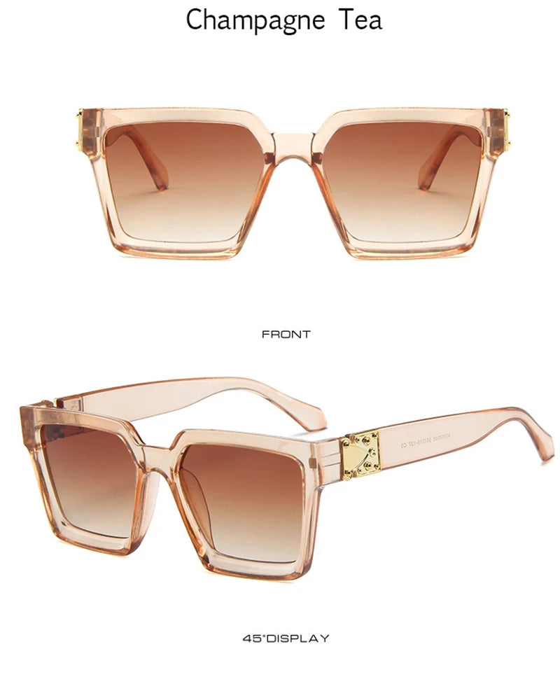 Luxury Retro Designer Sunglasses