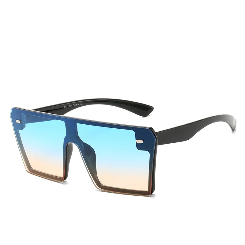 Oversize Square Gradient Sunglasses