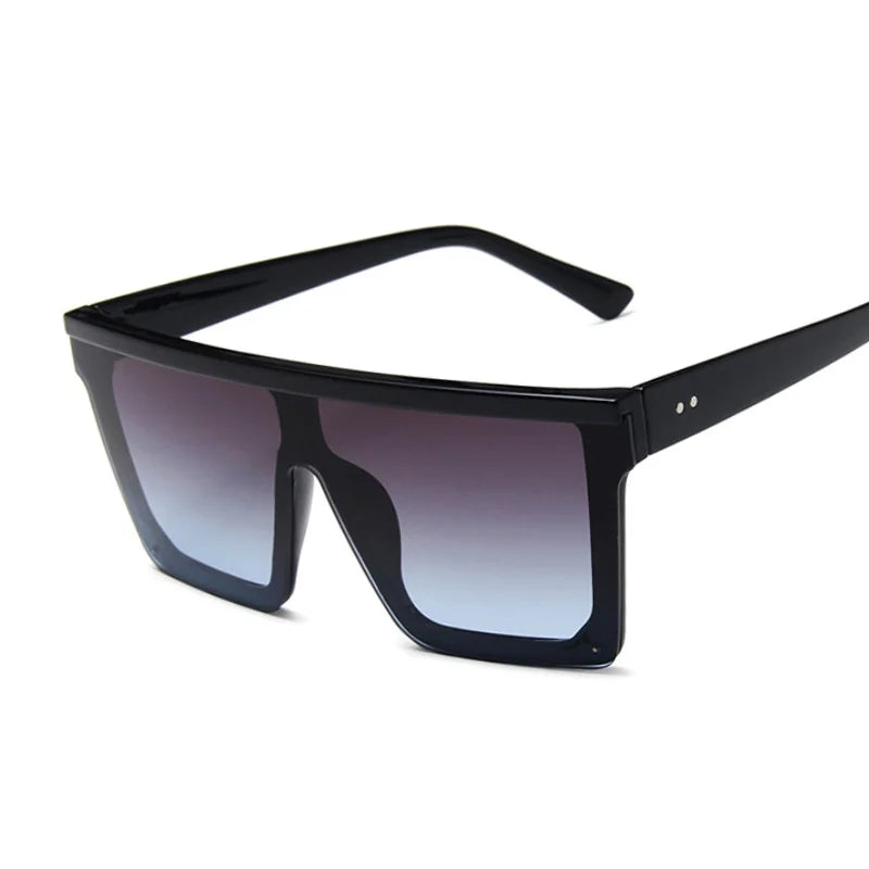 Oversized Retro Square Sunglasses