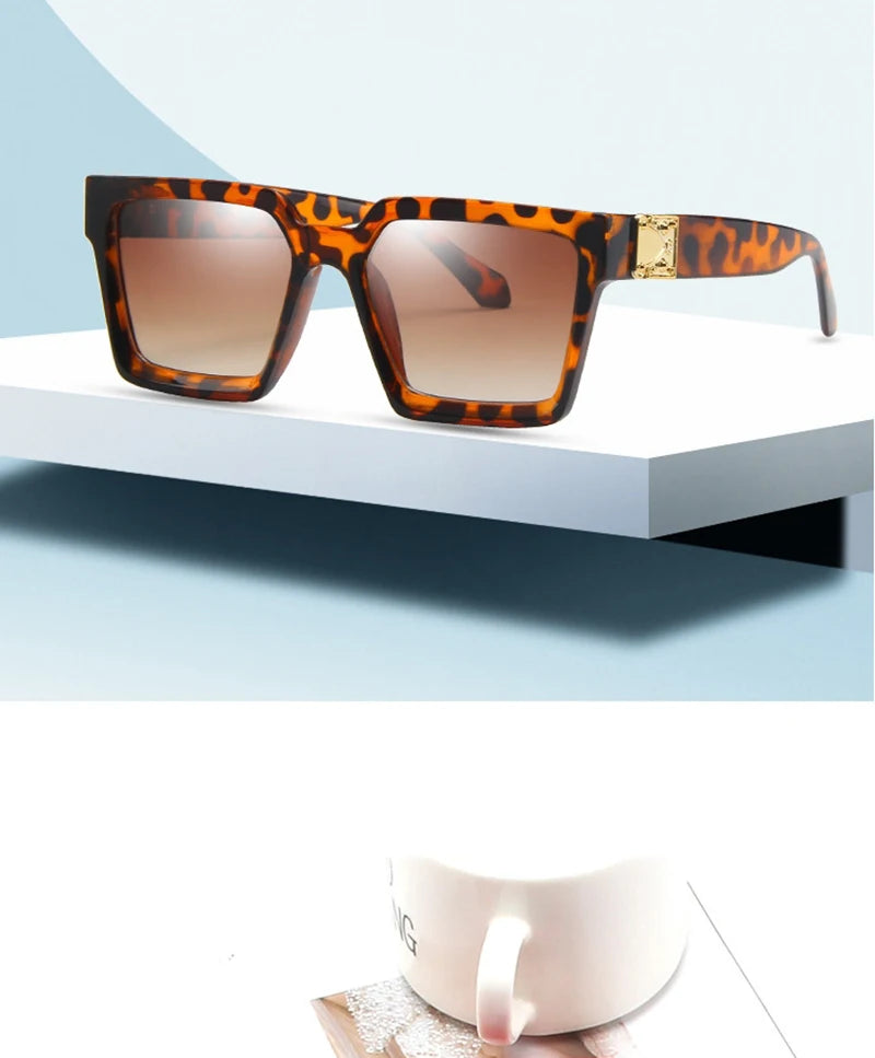 Luxury Retro Designer Sunglasses