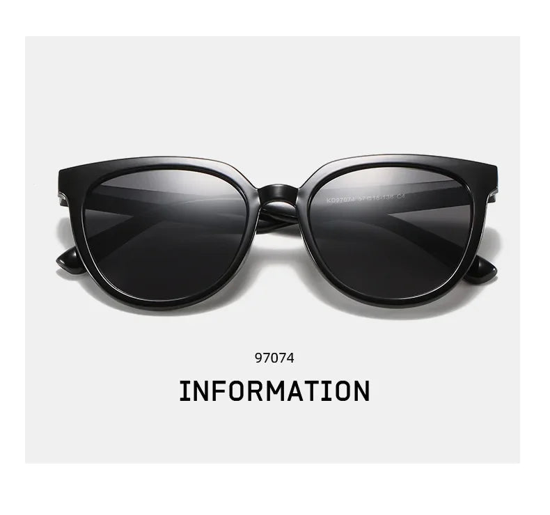 New Big Square Frame Sunglasses UV400