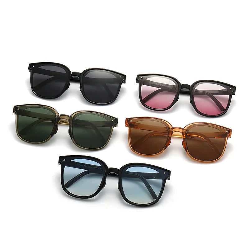 Lightweight Folding Square Sunglasses