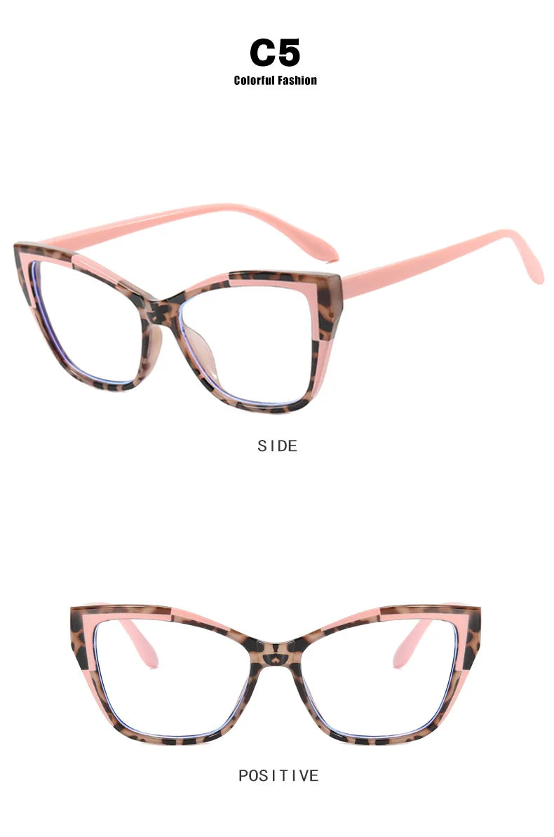 Fashion Cat Eye Anti-Blue Light Glasses