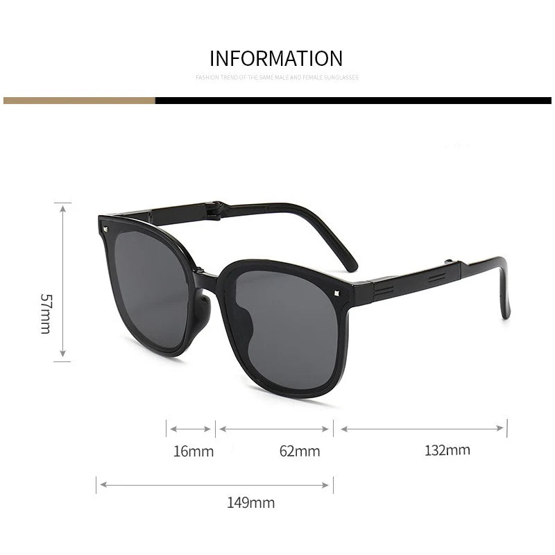 Portable Ultra-Light Folding Sunglasses