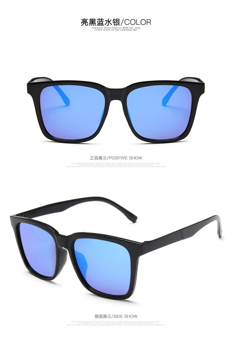 Large Frame Square Sunglasses